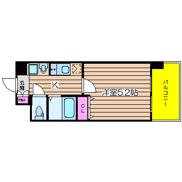 エスリード南堀江リバーサイド 間取り