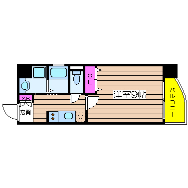 大阪府大阪市西区西本町３丁目 間取り