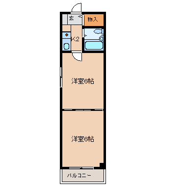 ガーデンコート平針 間取り図