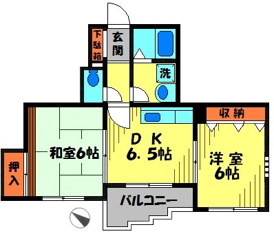 パストラーナ美好 202号室 間取り