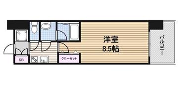 愛知県名古屋市中区新栄２丁目 間取り