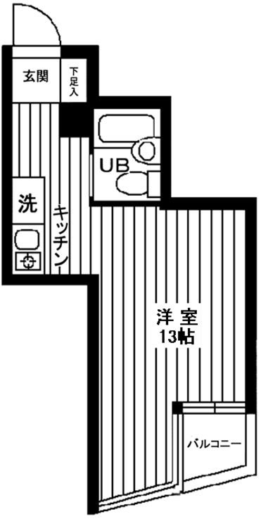 スカイコート西川口第６ 0403号室 間取り