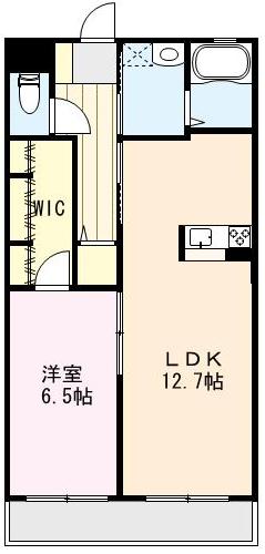Sol Levante 302号室 間取り