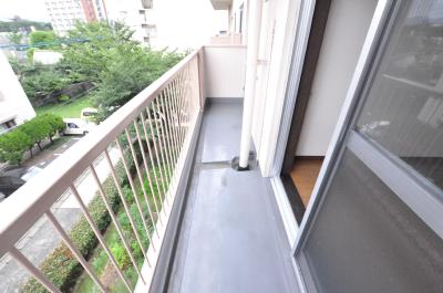 城野団地1棟 ベランダ