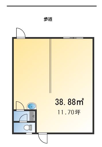 朝日ビル 105号室 間取り