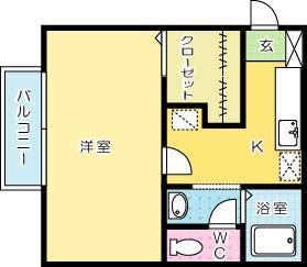 36　PARK　HEIGHT(36パークハイツ) 102号室 間取り