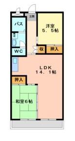 愛知県名古屋市西区中小田井３丁目 間取り