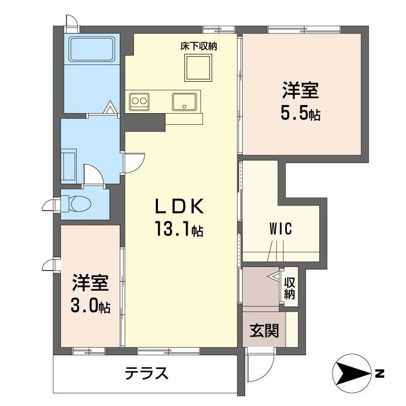 メゾン・ファミーユ 間取り