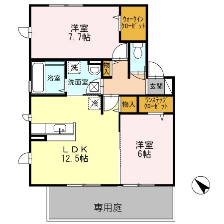 フォレスタ小津 間取り