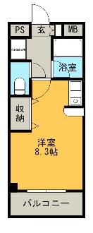 愛知県名古屋市昭和区台町２丁目 間取り