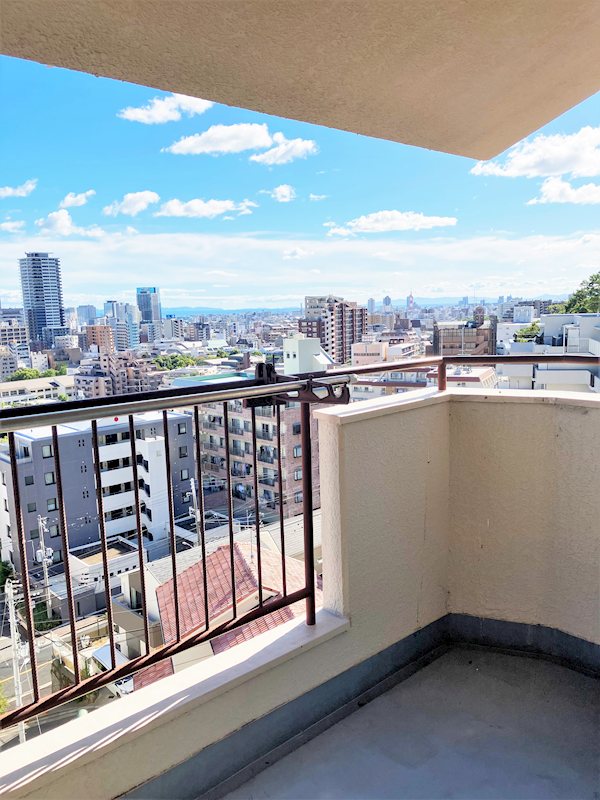 晃ハイム ベランダ