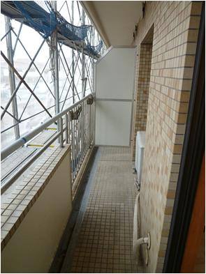 東京都武蔵野市中町３丁目 ベランダ