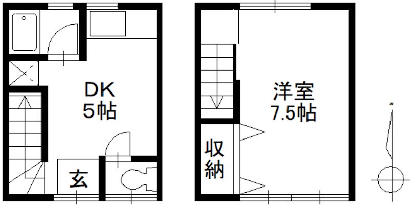 東雲アパートメント 間取り図