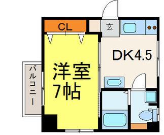 愛知県名古屋市東区東片端町 間取り