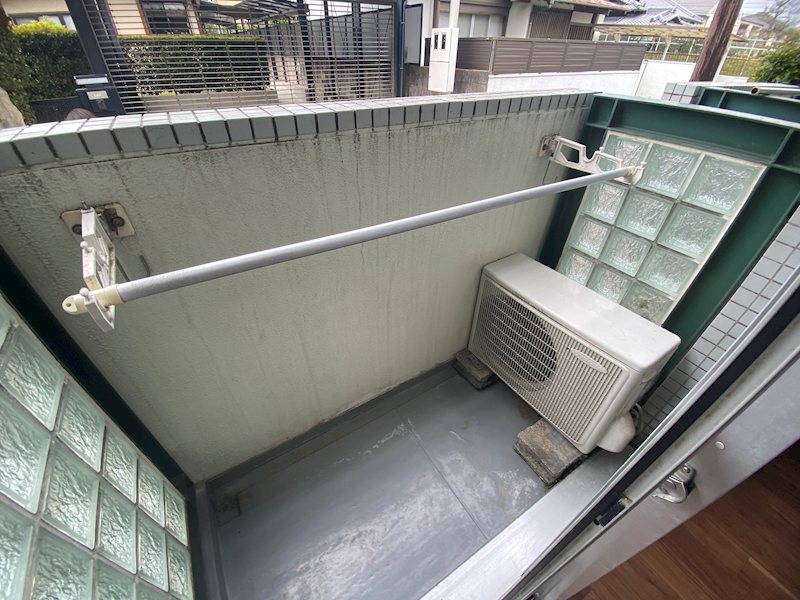 クレシア吉見園 ベランダ