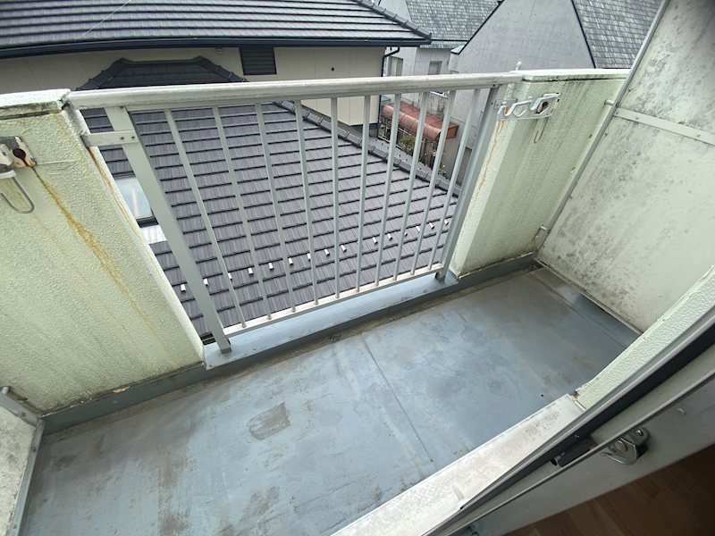 クレシア吉見園 ベランダ