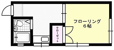 スミレハイツ X01~X02号室 間取り