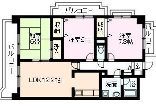 愛知県名古屋市緑区姥子山２丁目 間取り