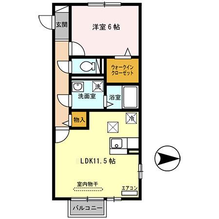 ドリーム葉月　七番館 間取り