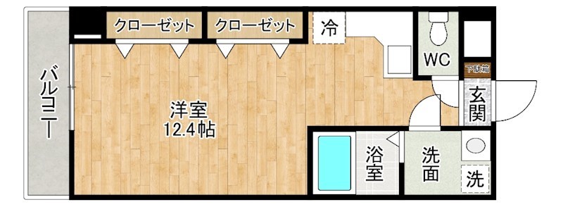 寿山ビル 310号室 間取り