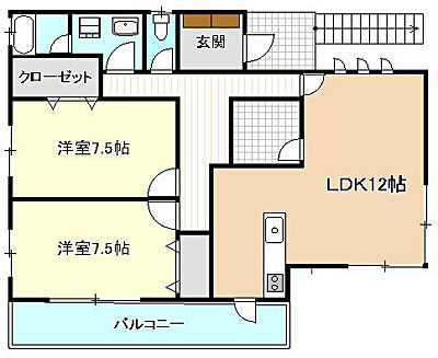 渕澤邸 間取り