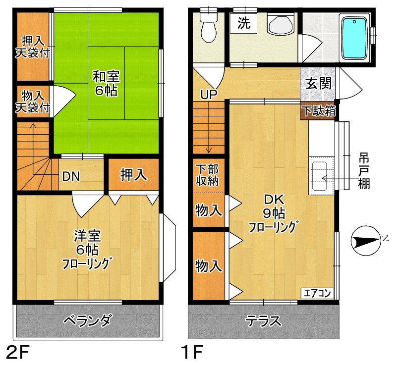 ライムライトA 間取り図