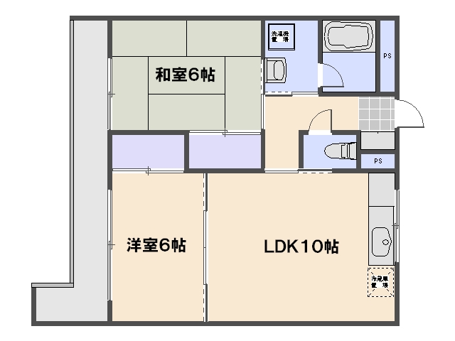 サンピア21　ナカムラ 202号室 間取り
