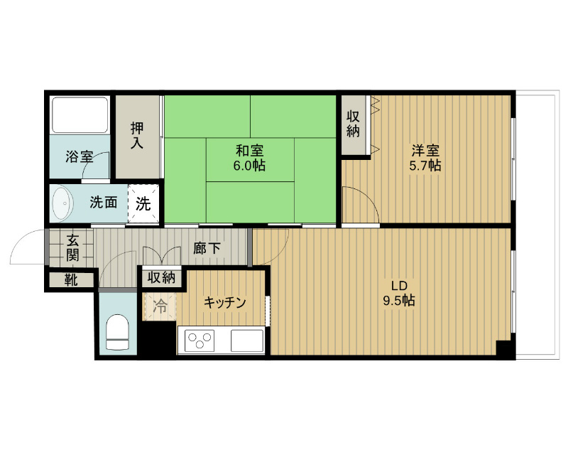 ヴィエンナーレ2000 間取り