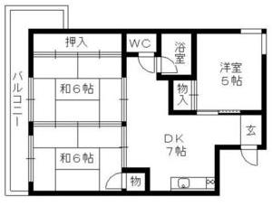 愛知県名古屋市守山区小六町 間取り