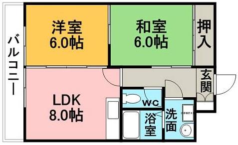 愛知県名古屋市西区児玉３丁目 間取り