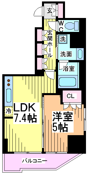 BELISTA西荻窪 間取り