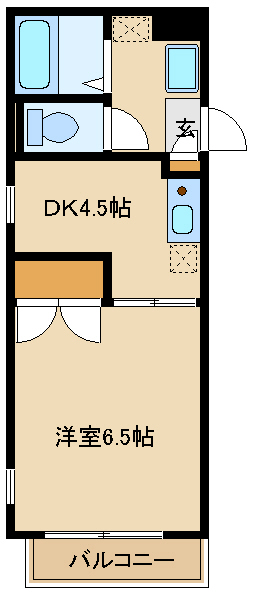 愛知県名古屋市東区筒井２丁目 間取り