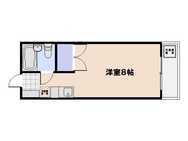 サンリブ五日市 202号室 間取り