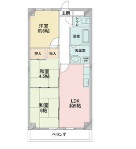 愛知県名古屋市熱田区比々野町 間取り