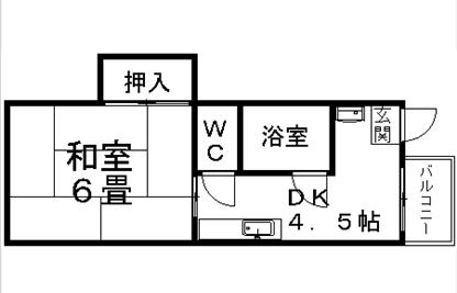 愛知県名古屋市中村区高道町６丁目 間取り