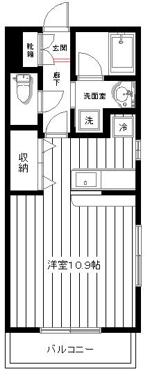 ベージュ南荻窪 間取り