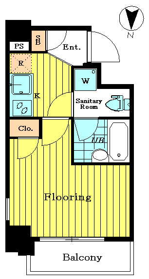 ｳﾞｪﾛｰﾅ錦糸町 301号室 間取り