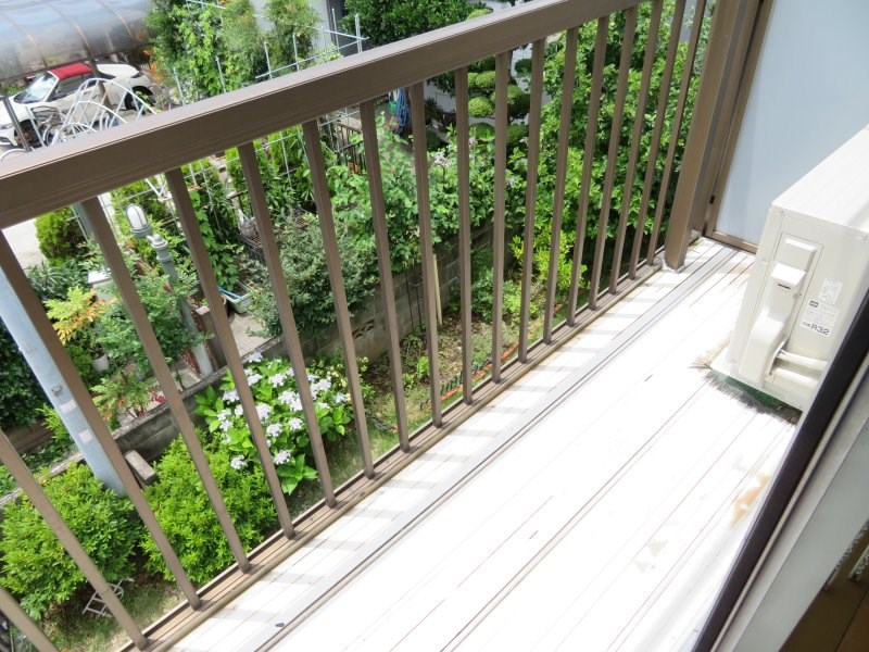 清川ハイツ ベランダ