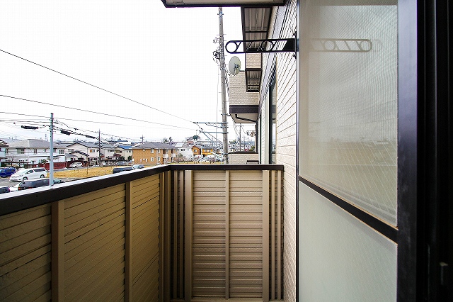 カーサ鈴木Ⅱ ベランダ
