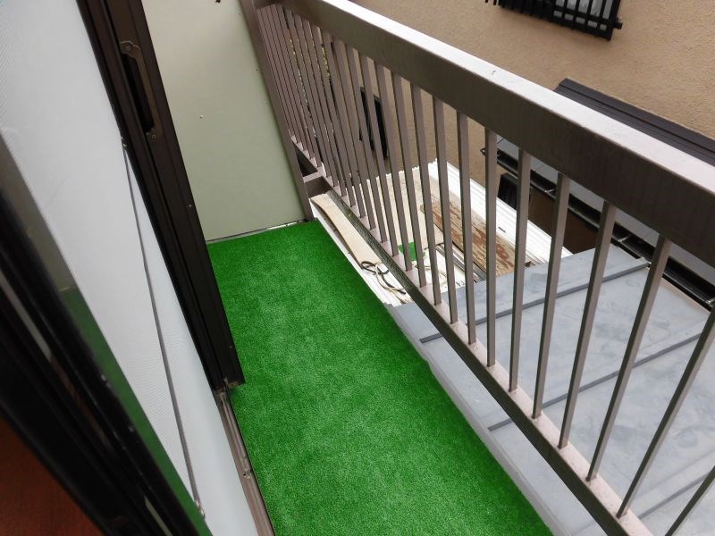 渡邉アパート ベランダ