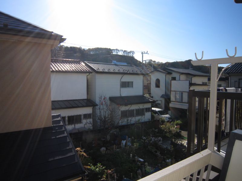 渡邉アパート ベランダ