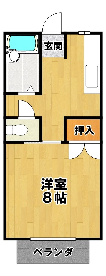 コーポラスあい 間取り