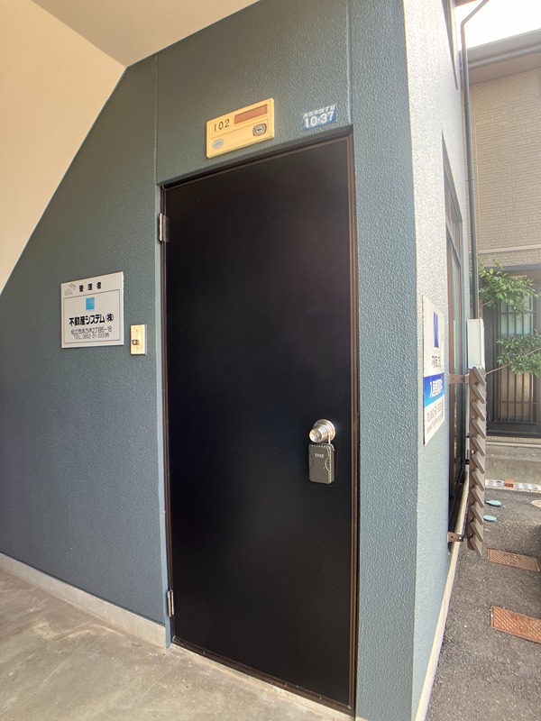 コーポ速水２ 玄関