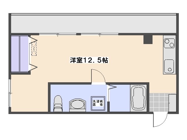 ボイスビル2 402号室 間取り