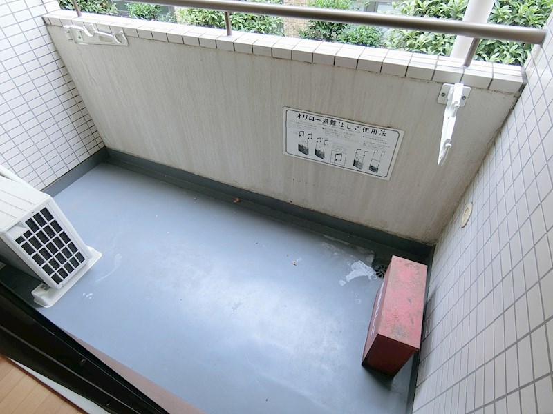 飛田給ガーデン ベランダ