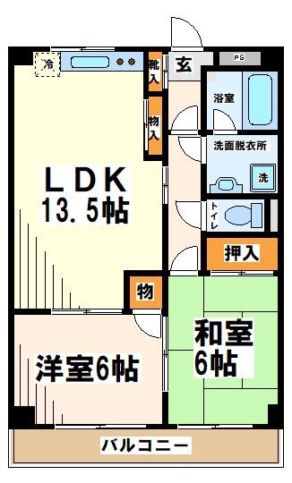シンリープラグレス２１　当社管理物件 間取り