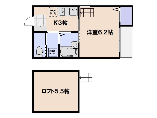 ディアコート隅の浜 間取り