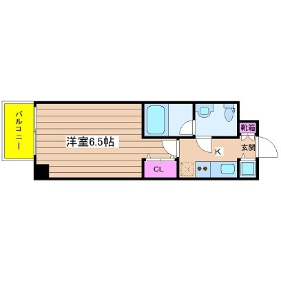 大阪府大阪市西区西本町１丁目 間取り