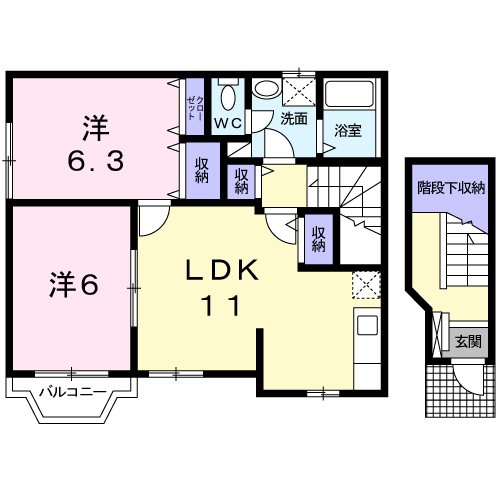 セラン 間取り図