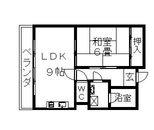 愛知県名古屋市東区東大曽根町 間取り